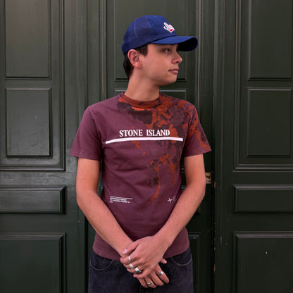 T-shirt Stone Island orange Dye - S