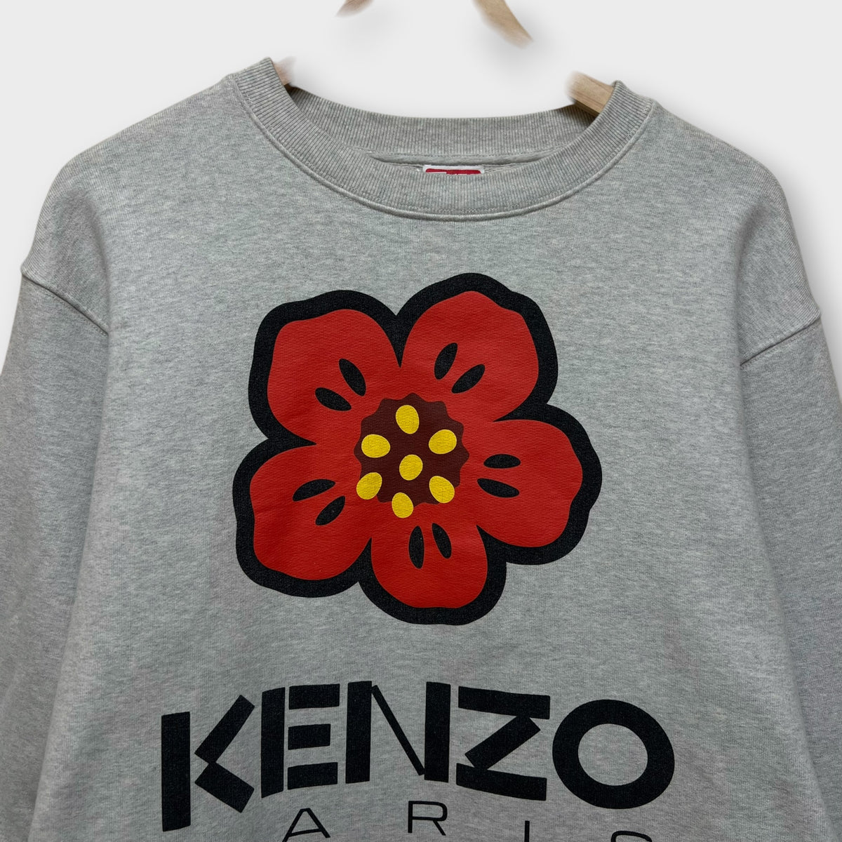Sweat boxy Kenzo gris - M