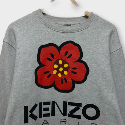Sweat boxy Kenzo gris - M