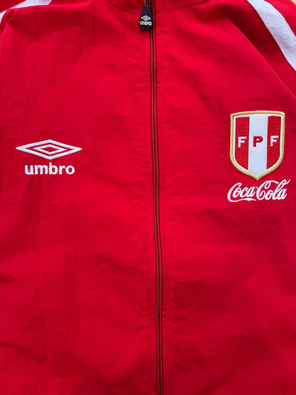 Veste Umbro X Fédération Football Peru Vintage Rouge - L