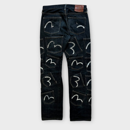 Jeans Evisu Multi Pocket Lot 2000 - FR30