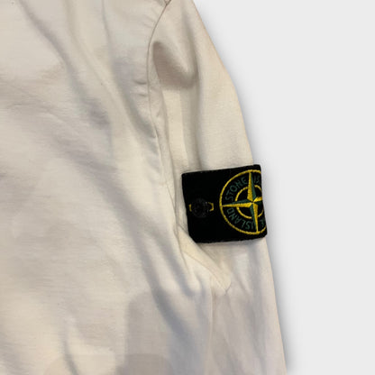 Sweat Stone Island blanc - S