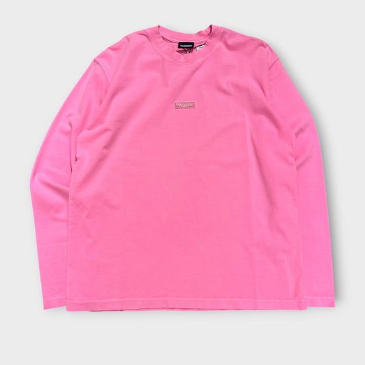 T-Shirt Manche Longue Jacquemus Rose - S