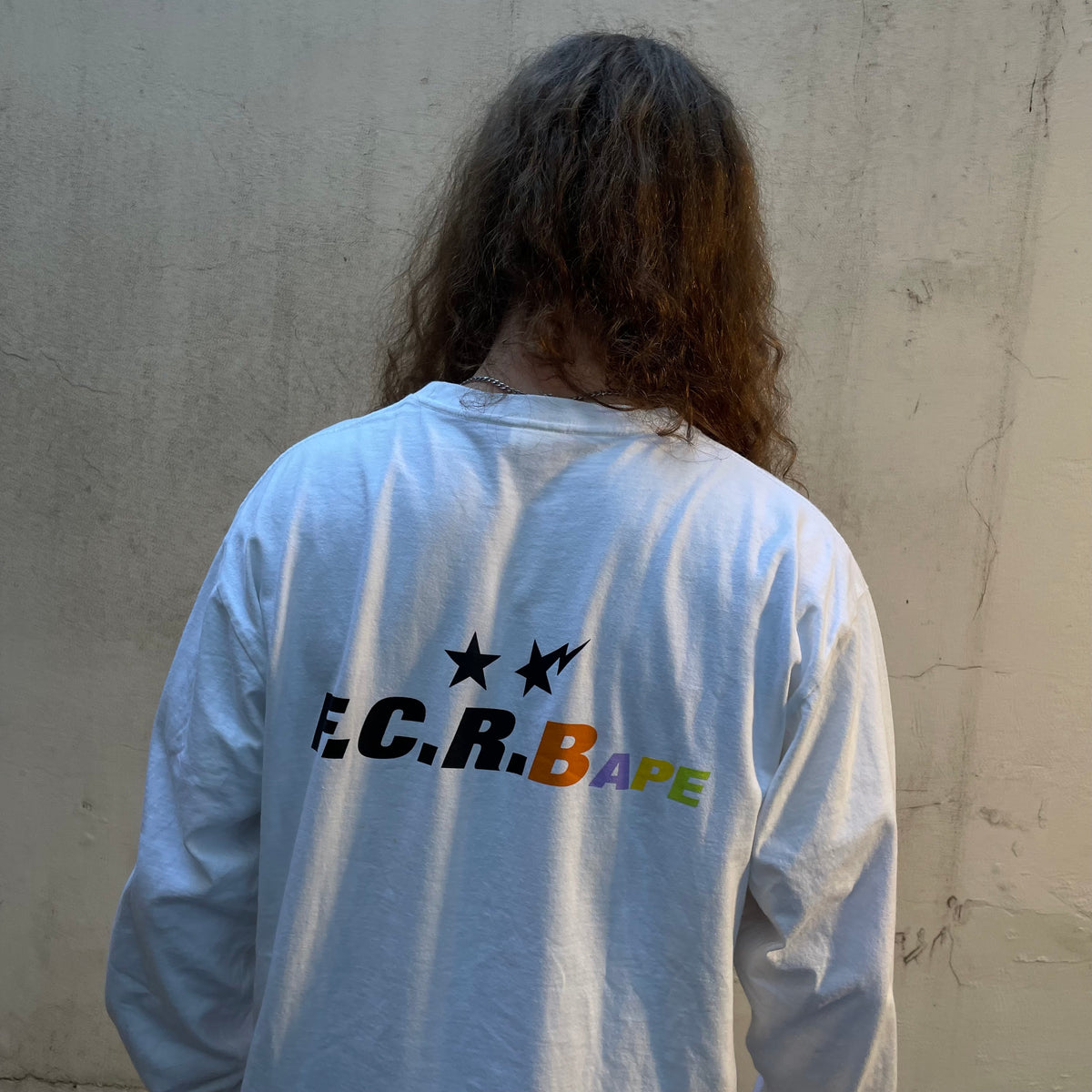 Longsleeve FCR Bape blanc - XL