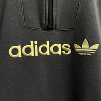 1/4 Zip Adidas Bleu - XS