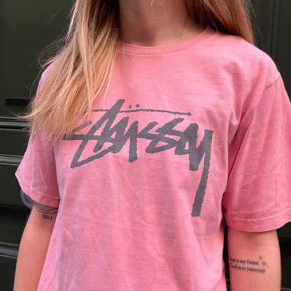 Stussy Pink T-Shirt - S