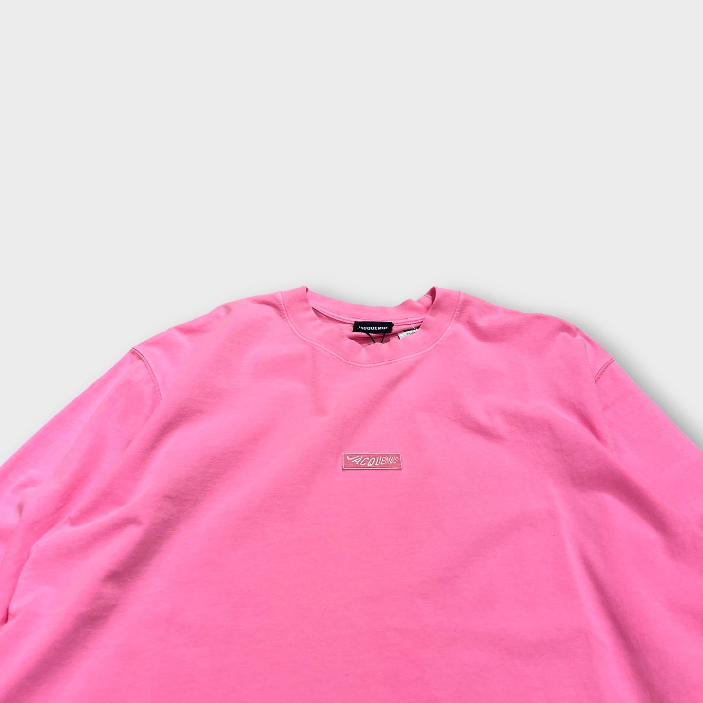 T-Shirt Manche Longue Jacquemus Rose - S