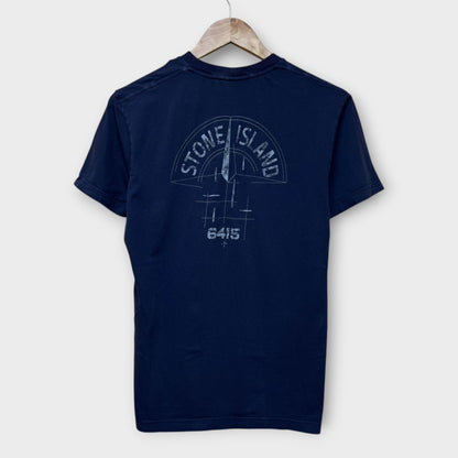 T-shirt Stone Island bleu marine - S