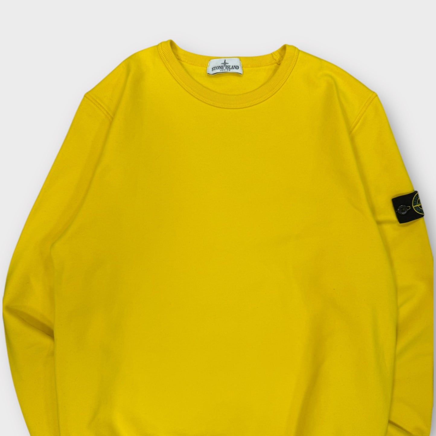 Sweat Stone Island jaune - S/M