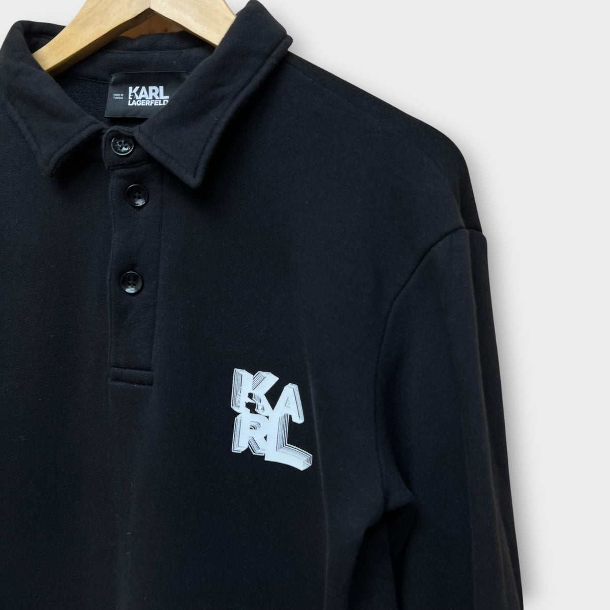 Pull noir Karl Lagerfeld - S