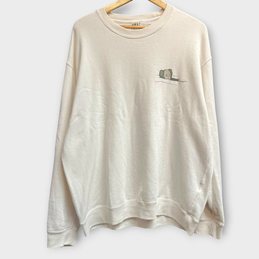 Sweat Kaws x Uniglo Blanc - XL