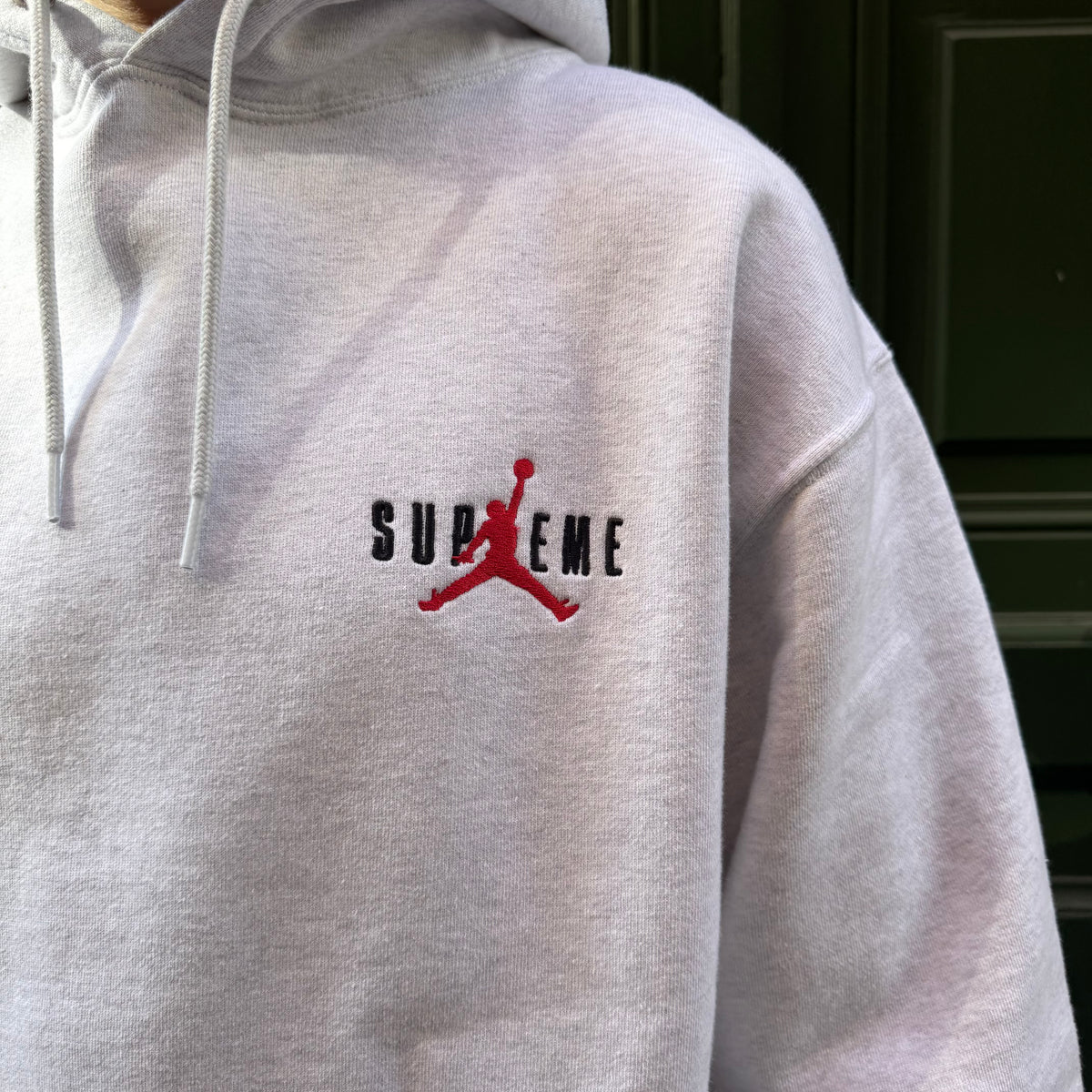 Hoodie Supreme x Jordan gris (2024) - s
