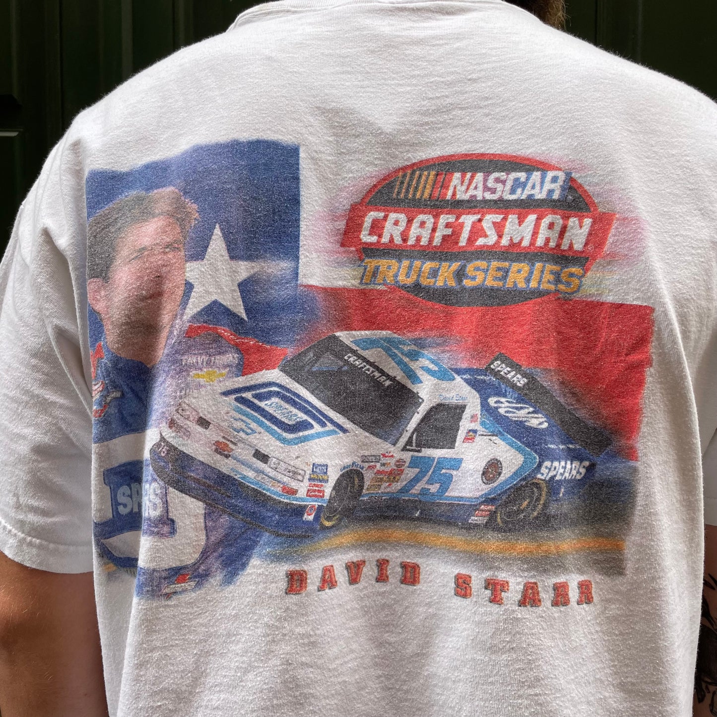 Bootleg Nascar David Starr T-shirt - XL