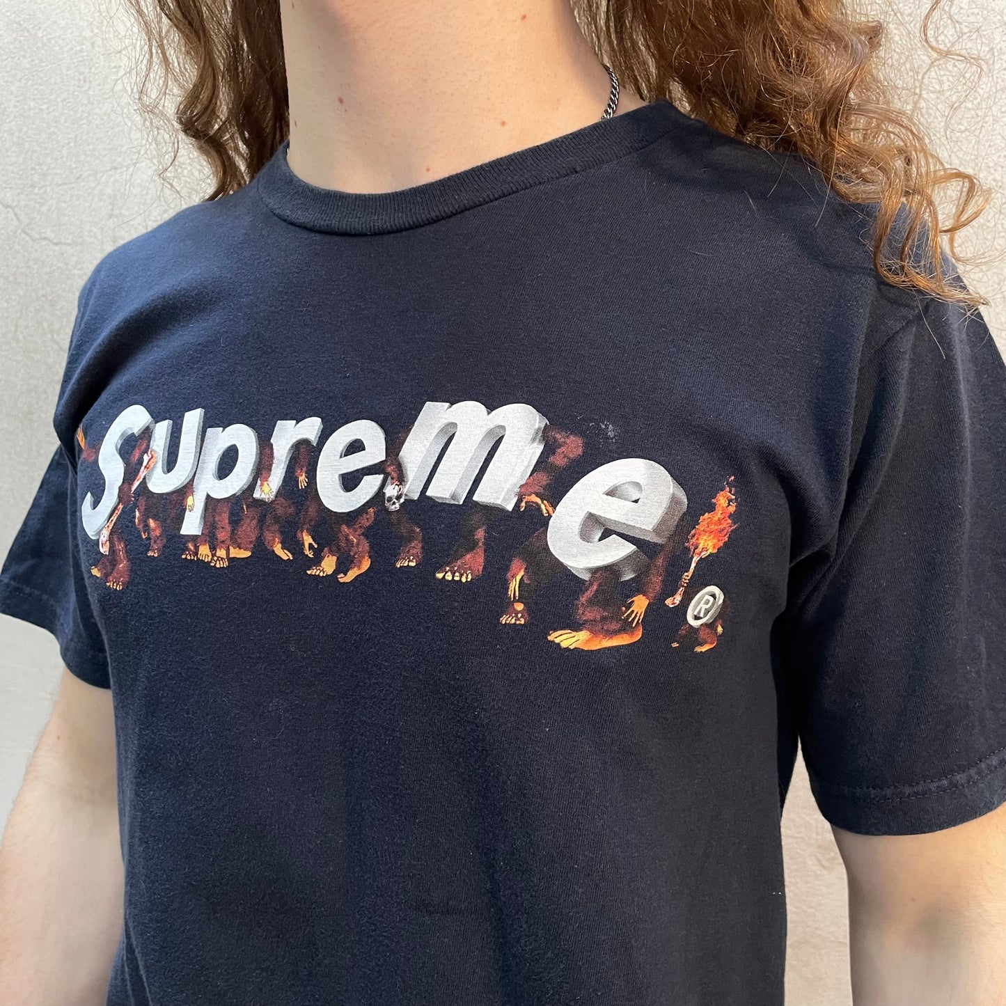 T-shirt Supreme Apes navy - S