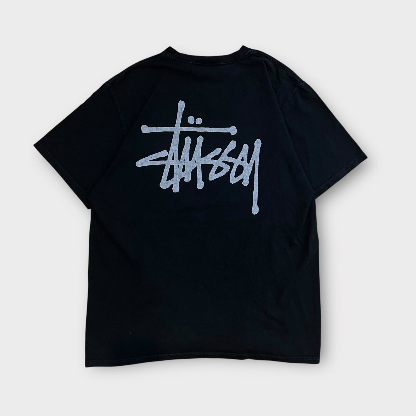 T-shirt Stussy Classic Tee Noir - M
