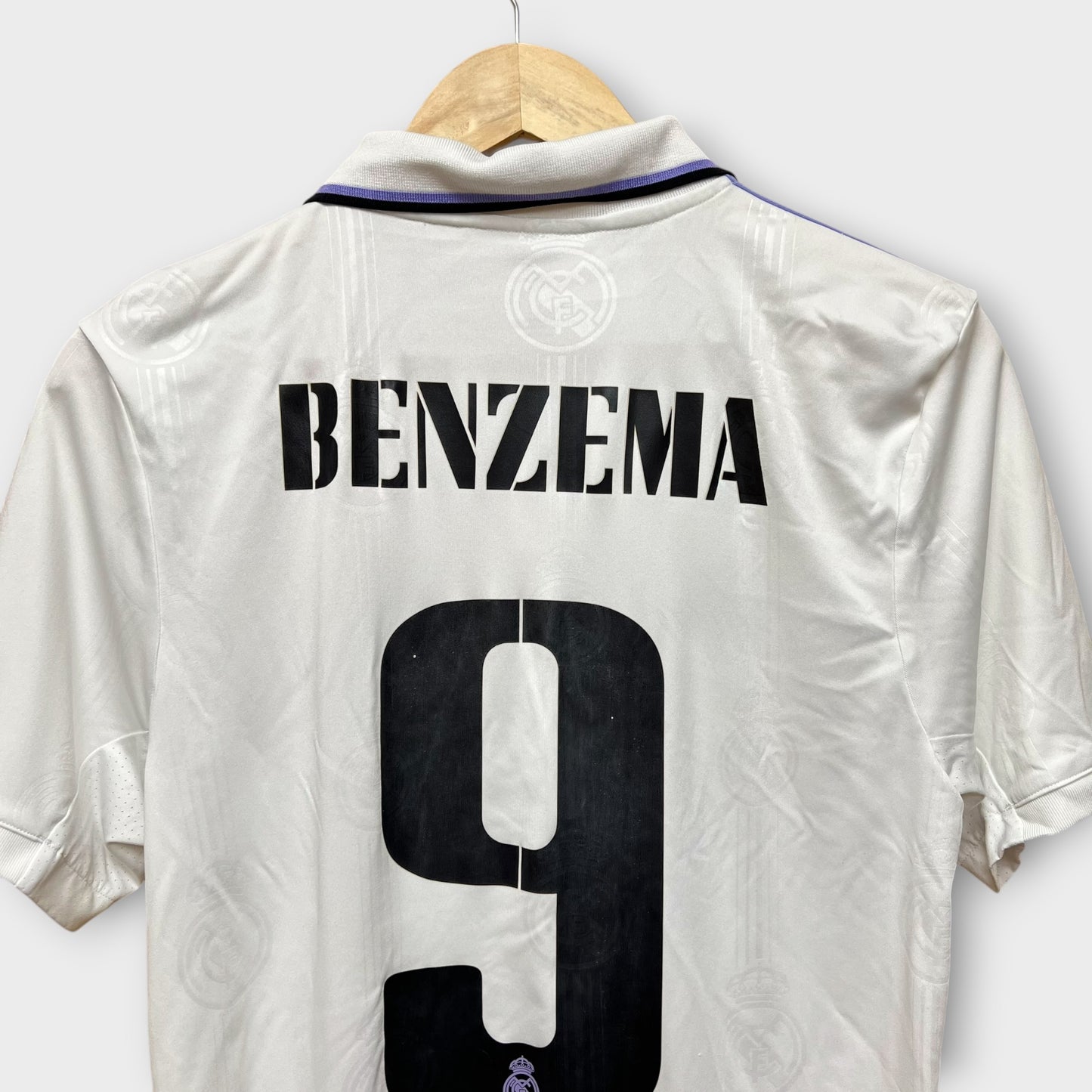 Maillot Real Madrid Blanc Benzema - S