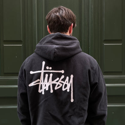 Basic Zip Stussy noir - L