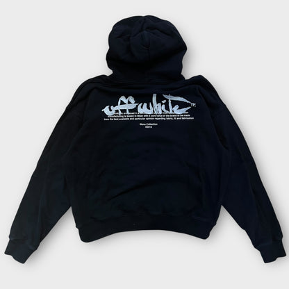 Hoodie Off White Noir - M