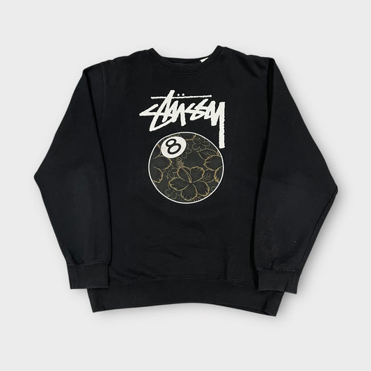 Sweat Stussy 8ball flower - L