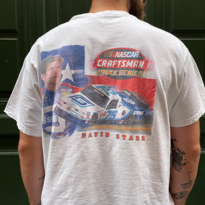 Bootleg Nascar David Starr T-shirt - XL