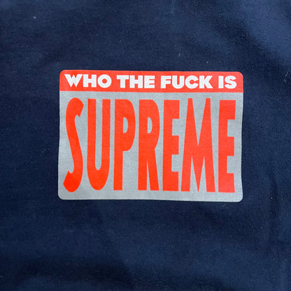 T-shirt Supreme Noir - S ( Who The Fuke Is Supreme )