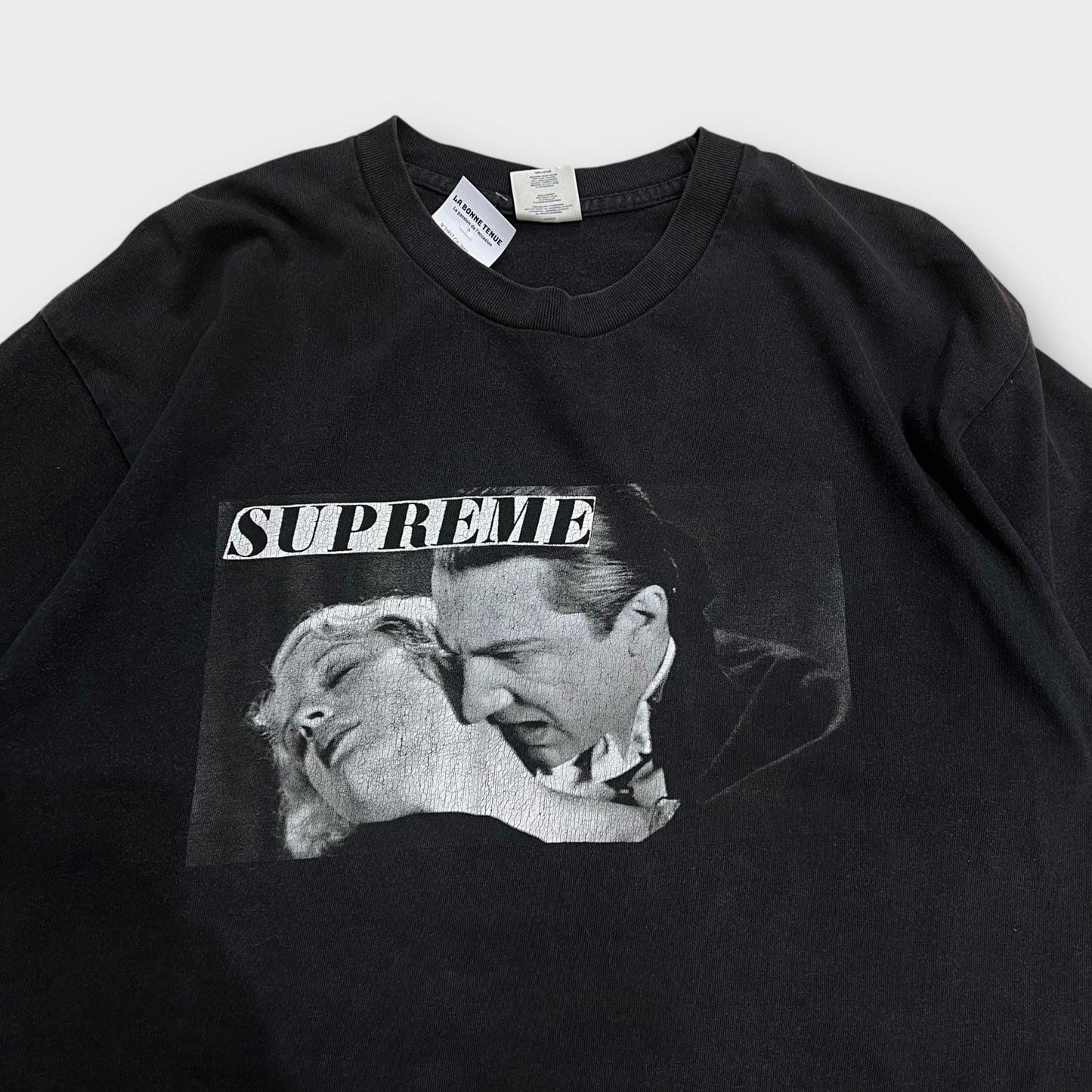 T-shirt Supreme Noir "Dracula" - L