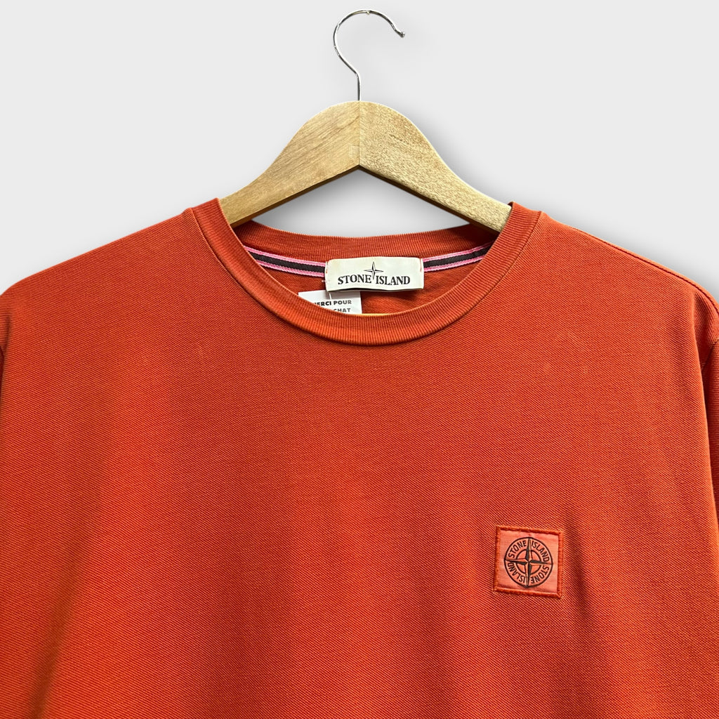 T-Shirt Stone Island Orange - M