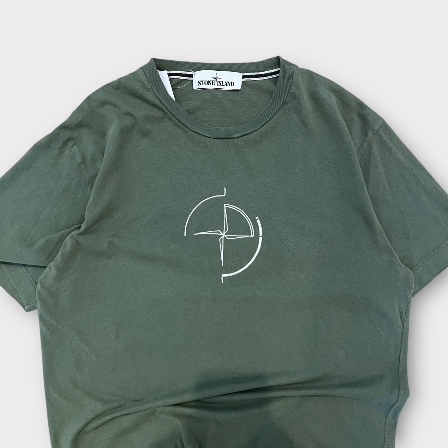 T-shirt Stone Island Vert - M