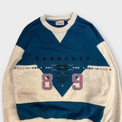 Sweat Carhartt Gris/Bleu - M