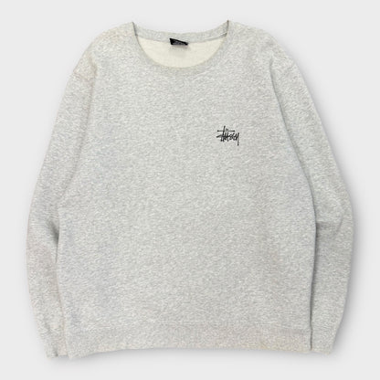 Basic sweat Stussy gris - L