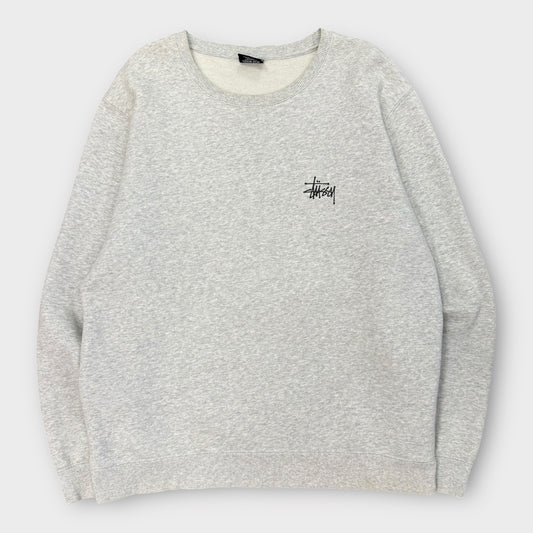 Basic sweat Stussy gris - L