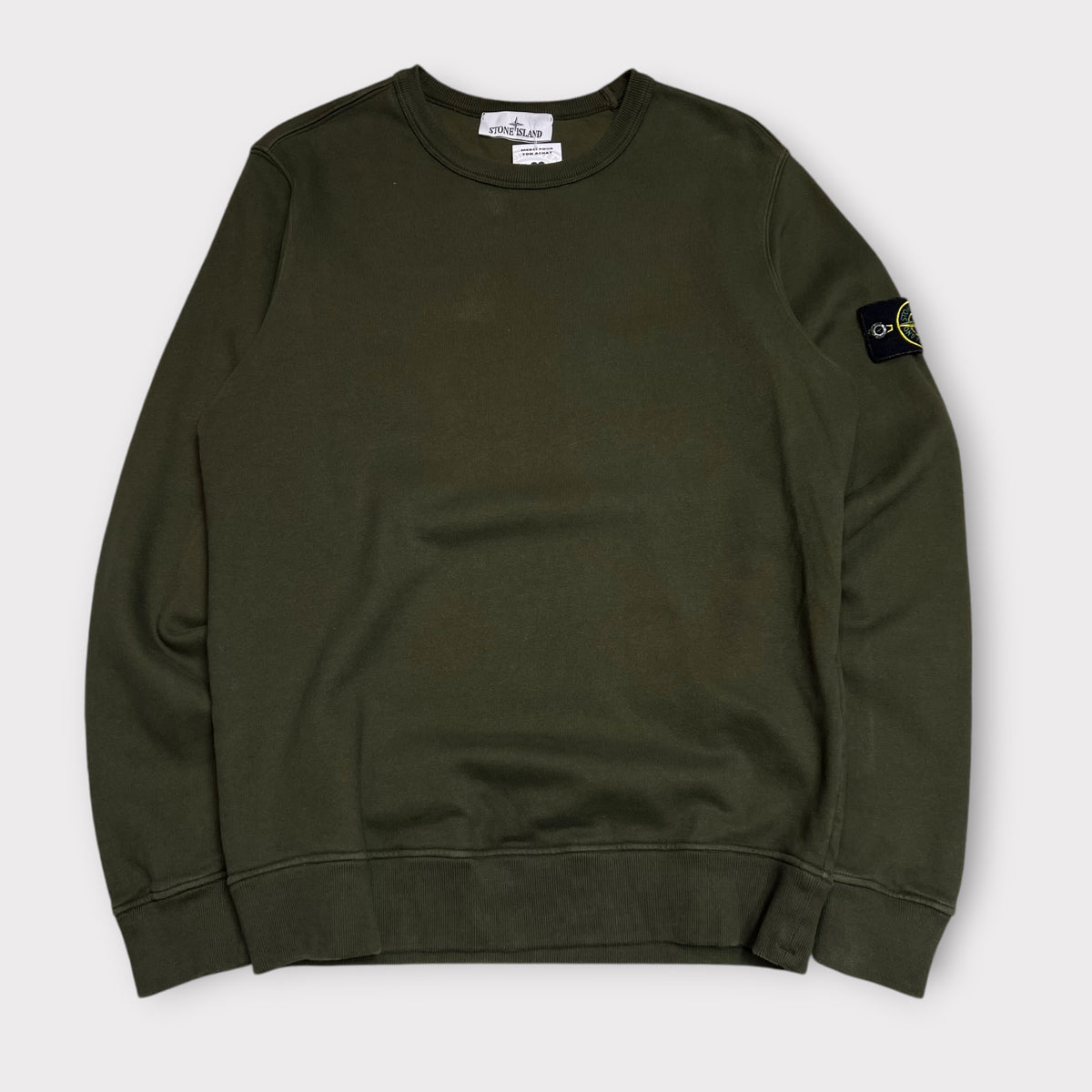 Sweat Stone Island Kaki - S