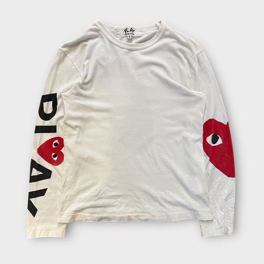 Longsleeve Comme Des Garcons Blanc - S
