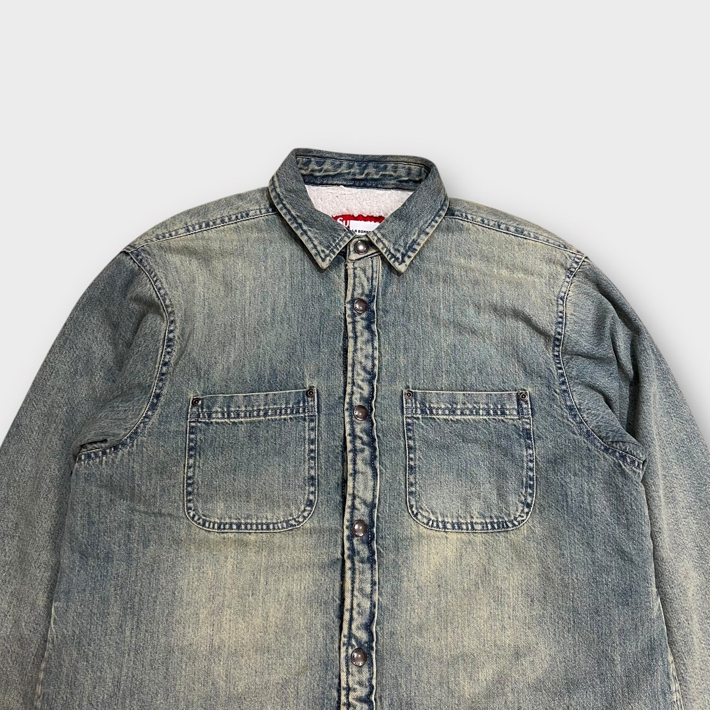 Veste En Jean Supreme Bleu Clair - S
