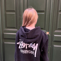 Hoodie Stussy Amsterdam noir - M