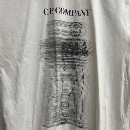 T-Shirt CP Company Blanc - L