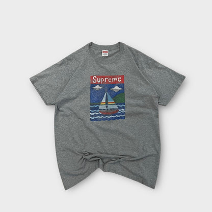 Supreme Voilier tee gris - M