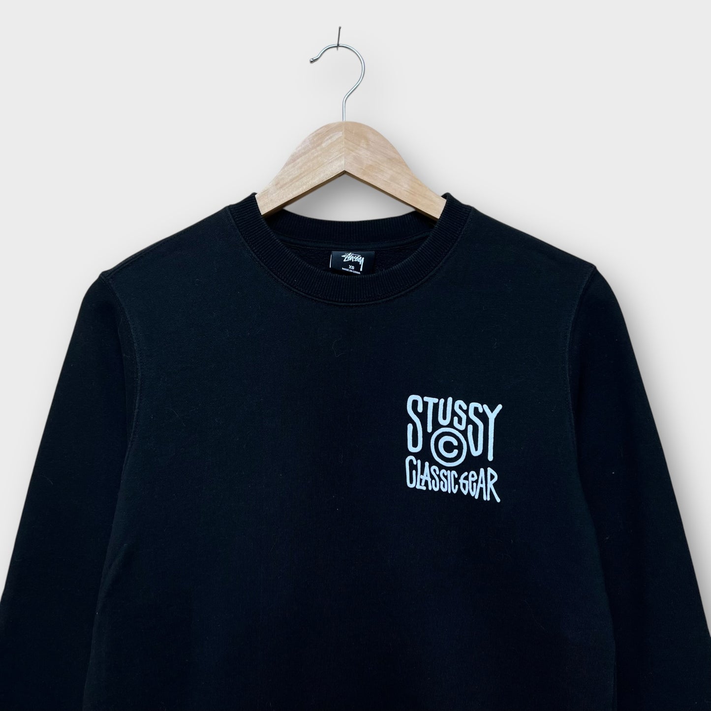 Sweat Stussy Classic Gear noir - XS