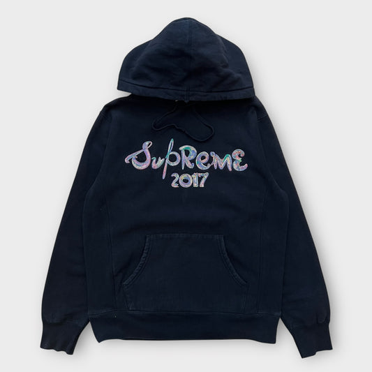 Hoodie Supreme Bush logo noir - M