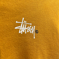 Pull Stussy "classic logo" orange - M