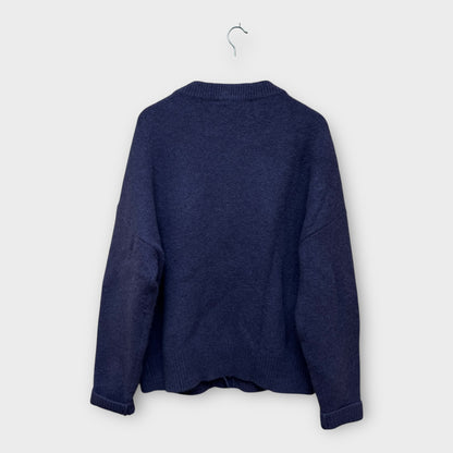 Cardigan Ami Paris violet en Alpaga - XL