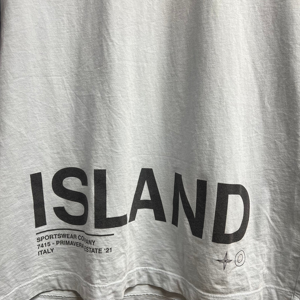 T-Shirt Stone Island Bleu (Sans Certi) - L