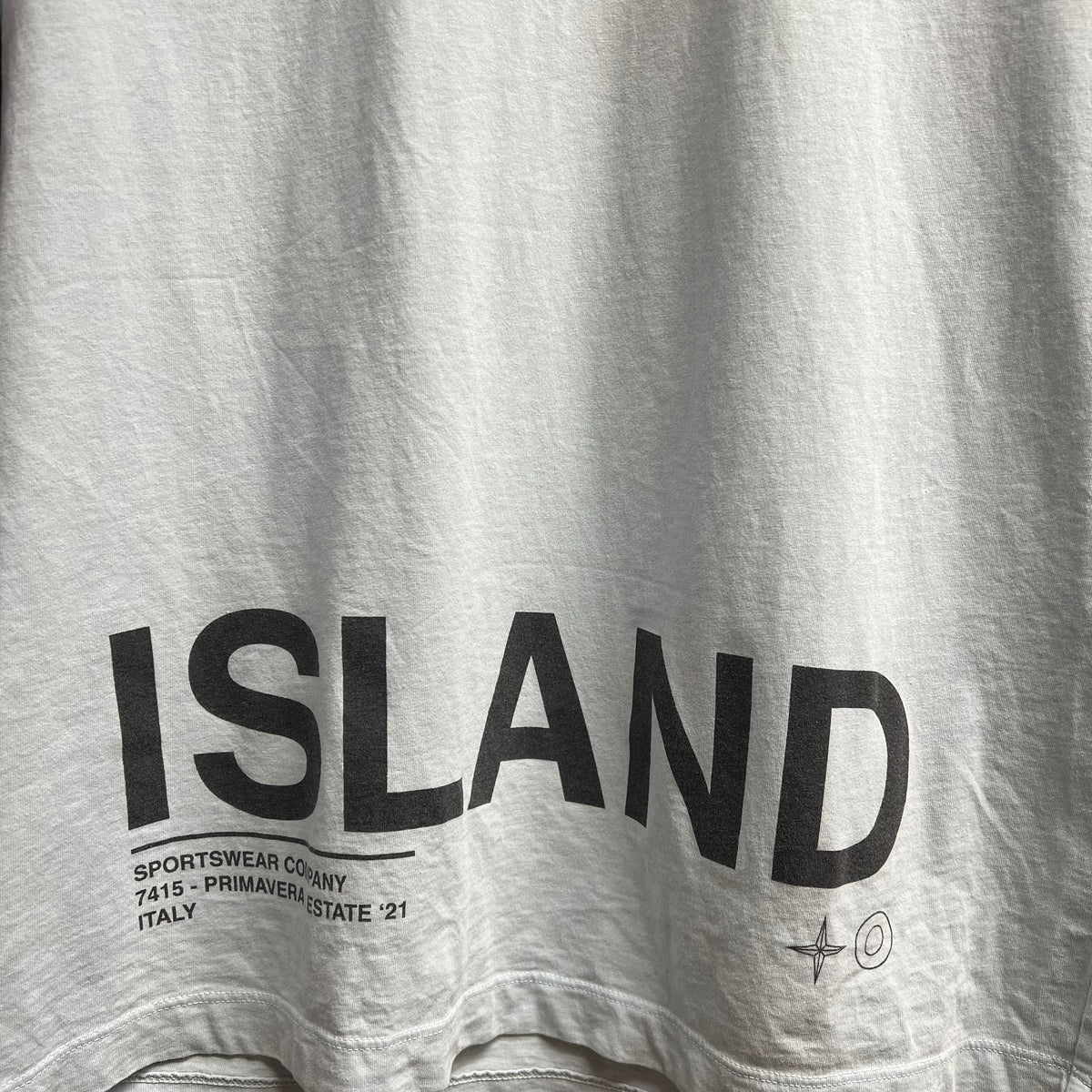 T-Shirt Stone Island Bleu (Sans Certi) - L