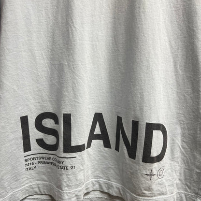 T-Shirt Stone Island Bleu (Sans Certi) - L