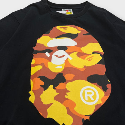 T-shirt Bape "1st Camo" Big Ape Head - M