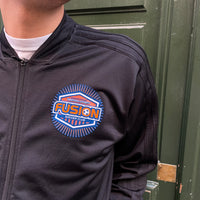 Veste Adidas vintage Noir Soccer Club - L