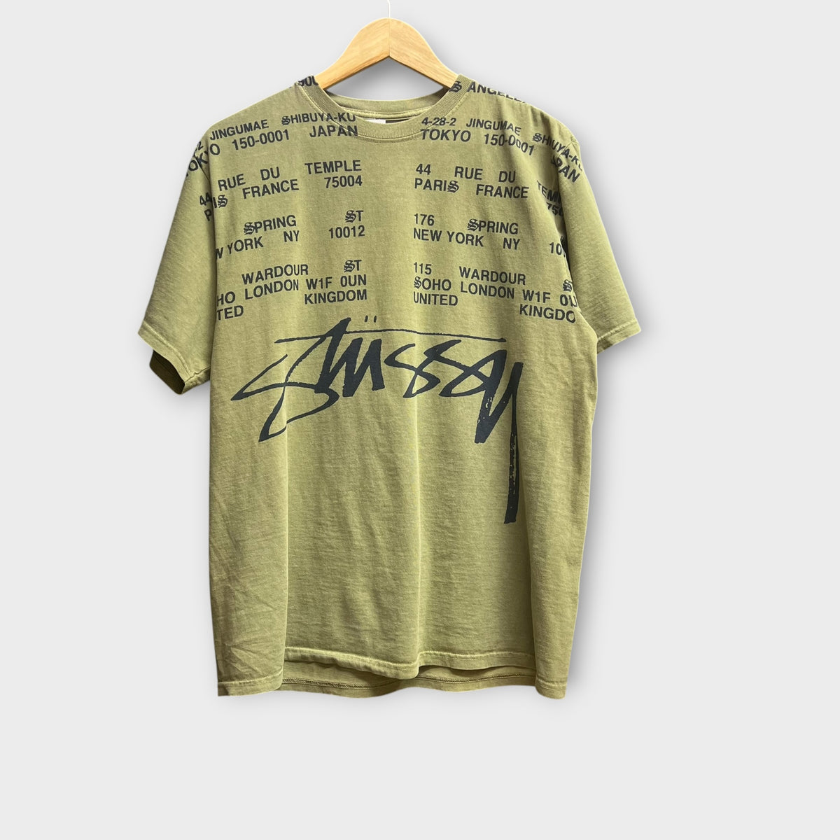 T-Shirt Stussy Vert - M