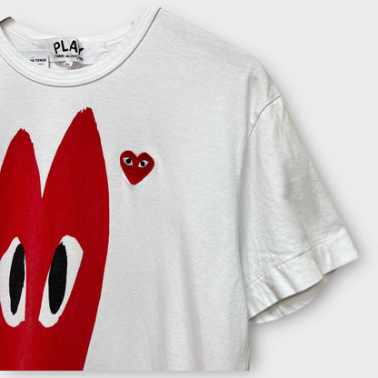 T-shirt  Comme Des Garcons blanc - XL