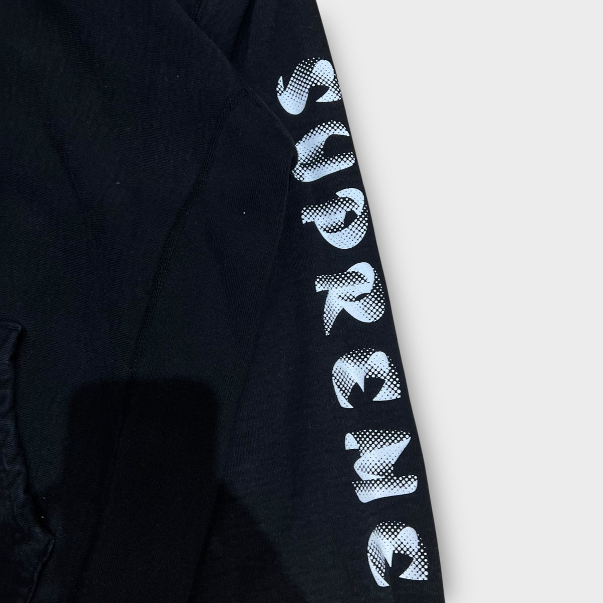 Hoodie Supreme Noir - M
