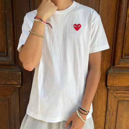T-shirt Comme Des Garçons Blanc - L